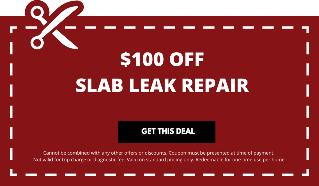 Slap Leak Repair Coupon