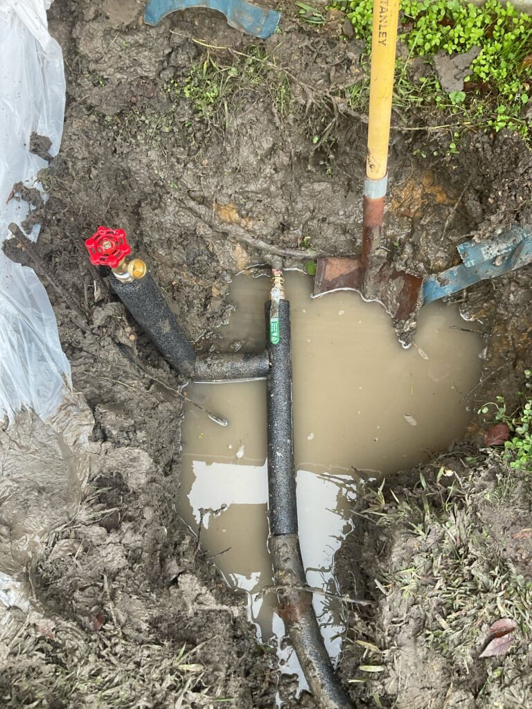 Sachse Water Line Replacement for Jason H.