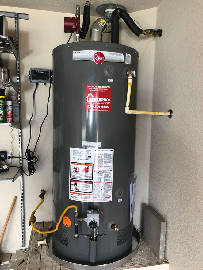 Water heater installation in Fairview Texas